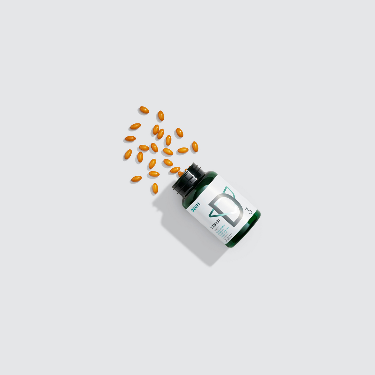 Puori Vitamin D3 60 kapsler