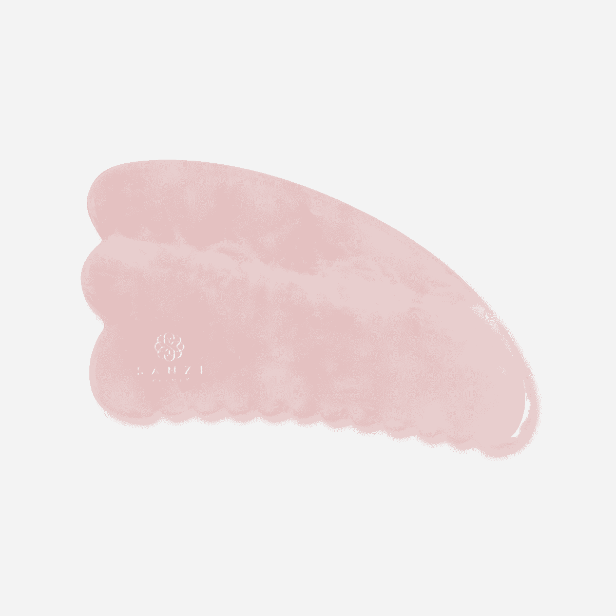 Gua Sha Rose Quartz Sculpt