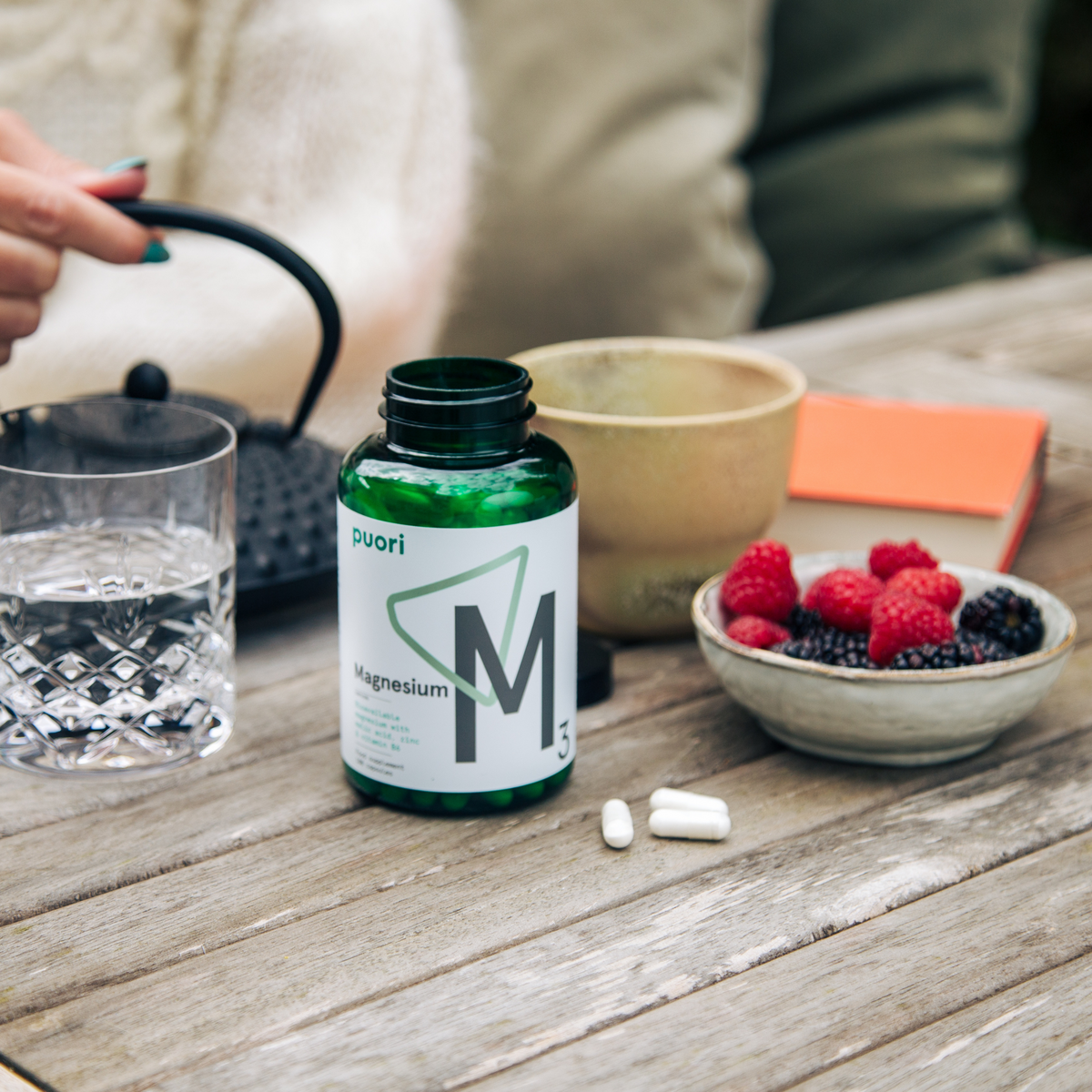 Puori M3 Magnesium 120 kapsler