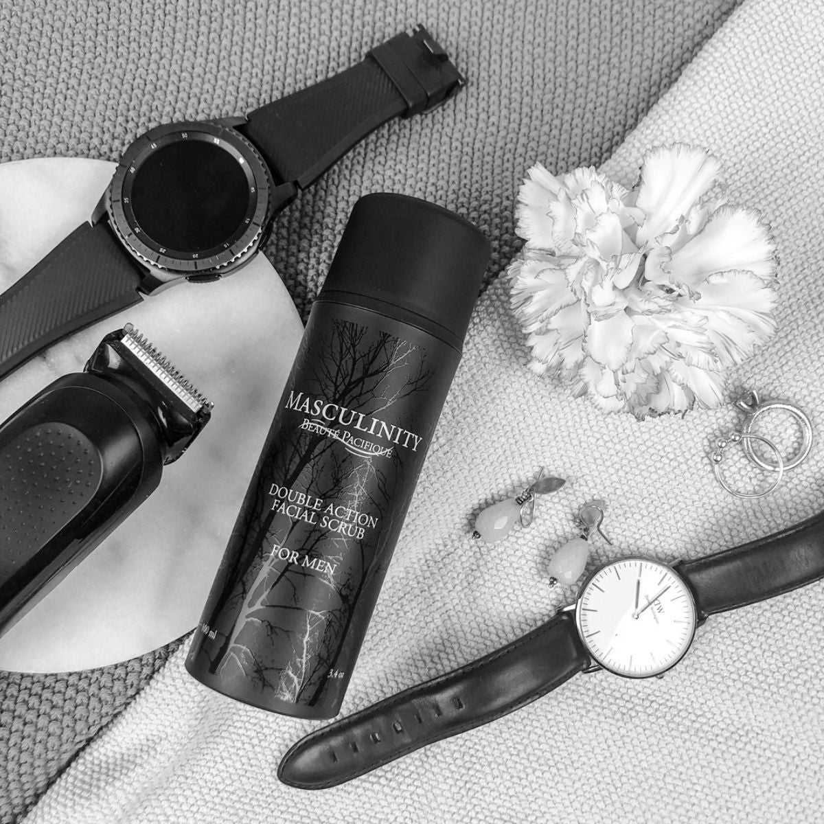 Masculinity Double Action Facial Scrub