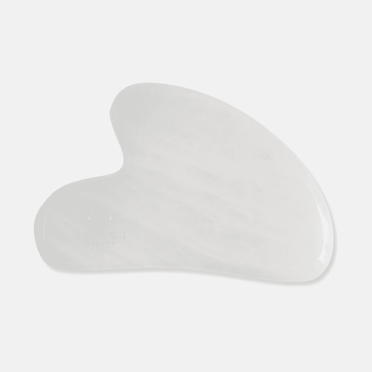 Gua Sha White Jade Round