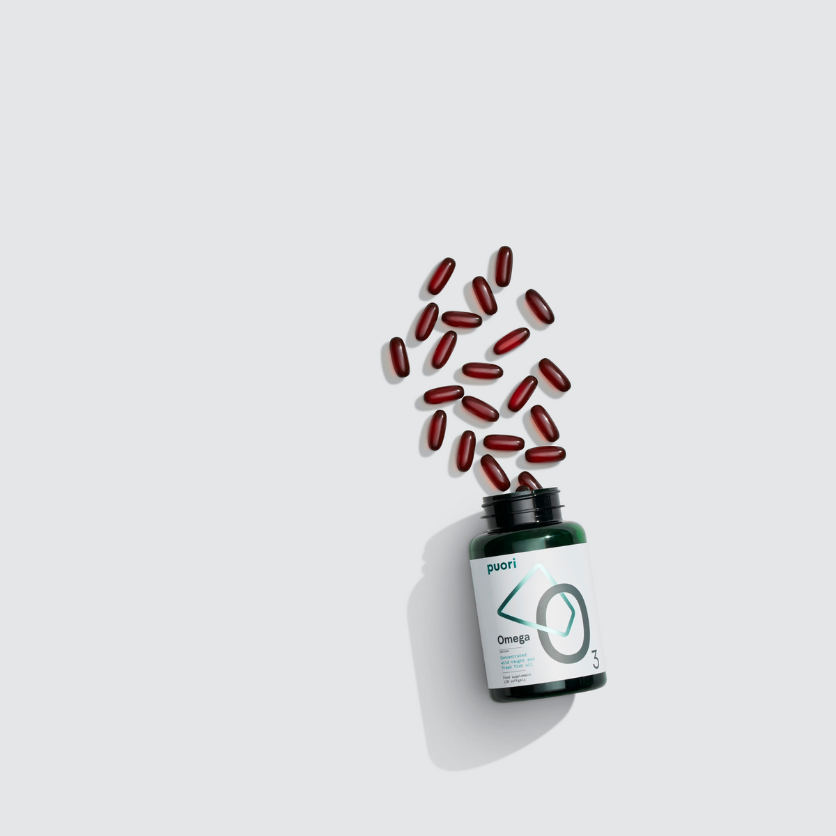 Puori Omega-3 O3 - 180 kapsler