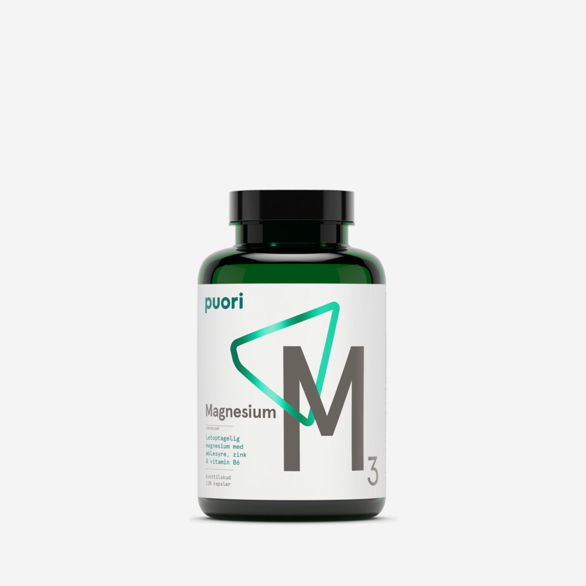 Puori M3 Magnesium 120 kapsler